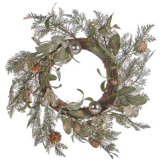 Julkrans HOVILA 45 cm Guld