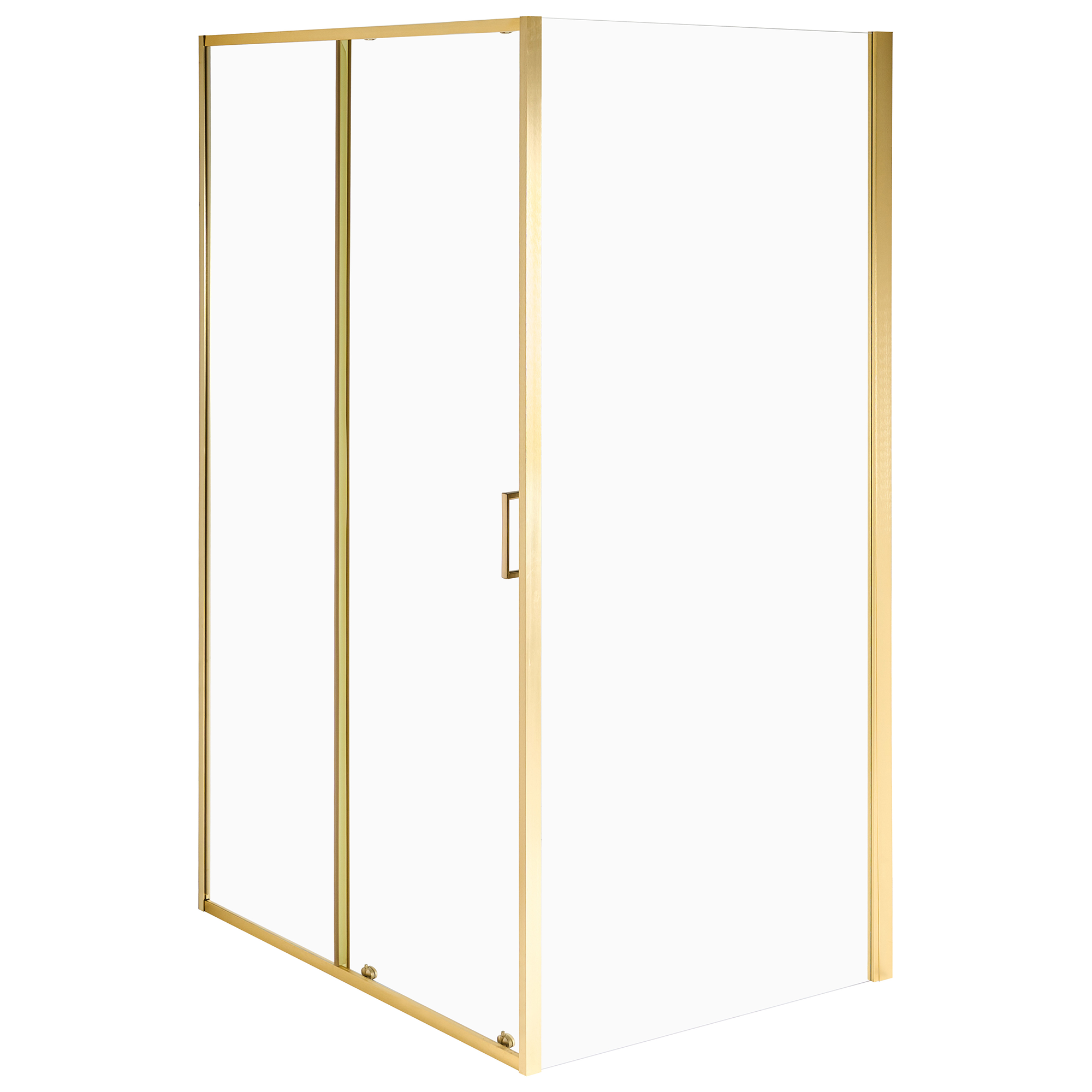 Duschväggar LANGUI 90 x 120 x 190 cm Guld