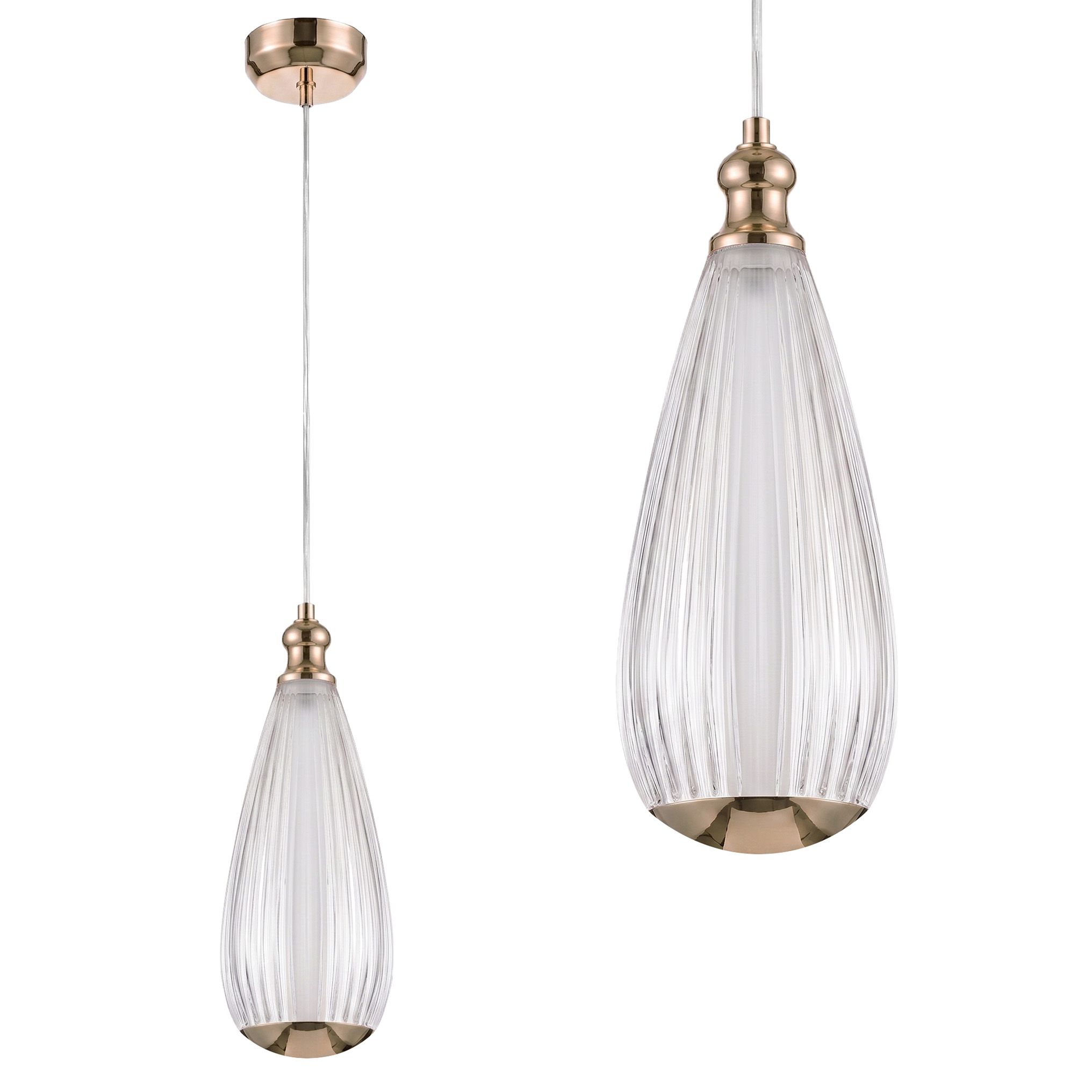 TOOLIGHT hängande taklampa LHJ120-CP Ljust roséguld 8x8x23,5cm