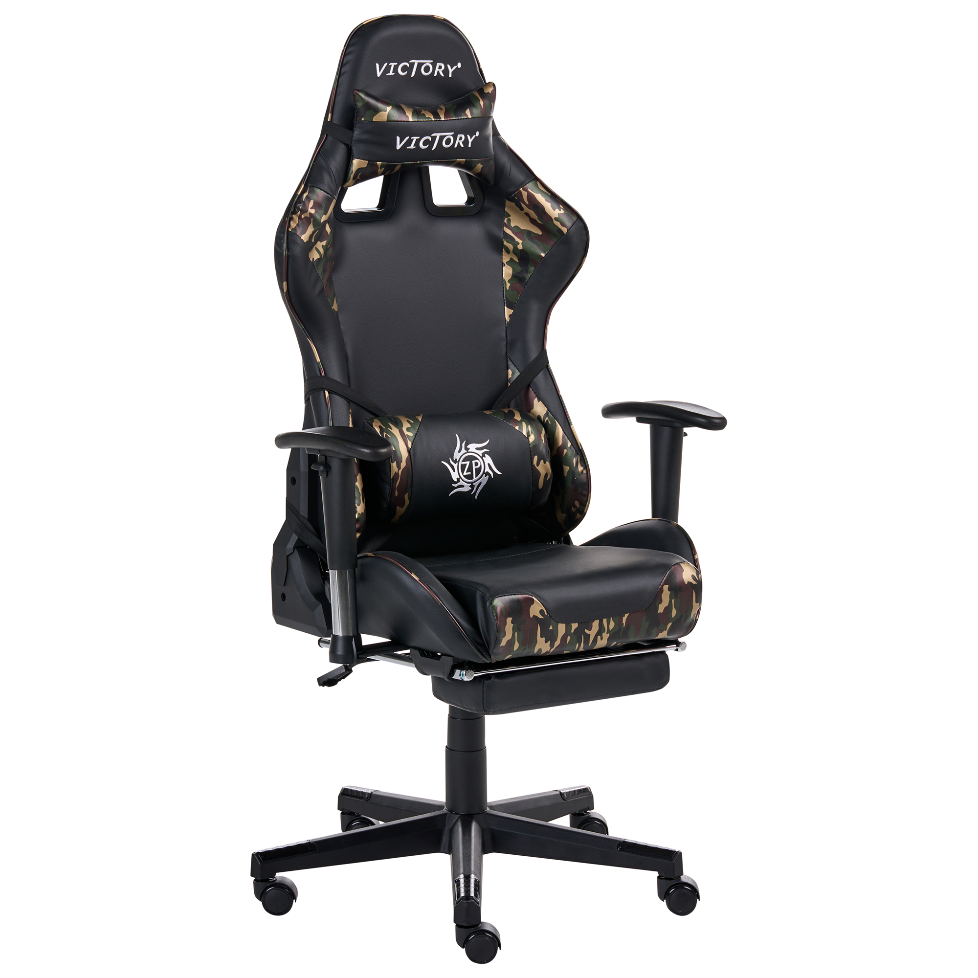 Gamingstol VICTORY Konstläder Mörkgrå