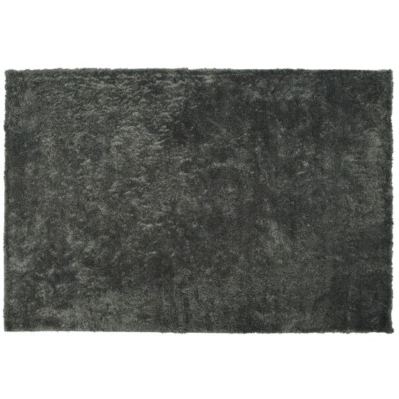 Matta med lång lugg EVREN Mörkgrå 200 x 300 cm