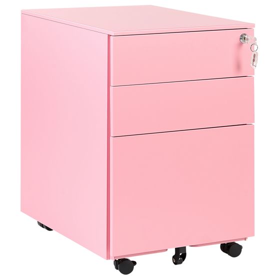 Förvaringsenhet CAMI Metall Rosa