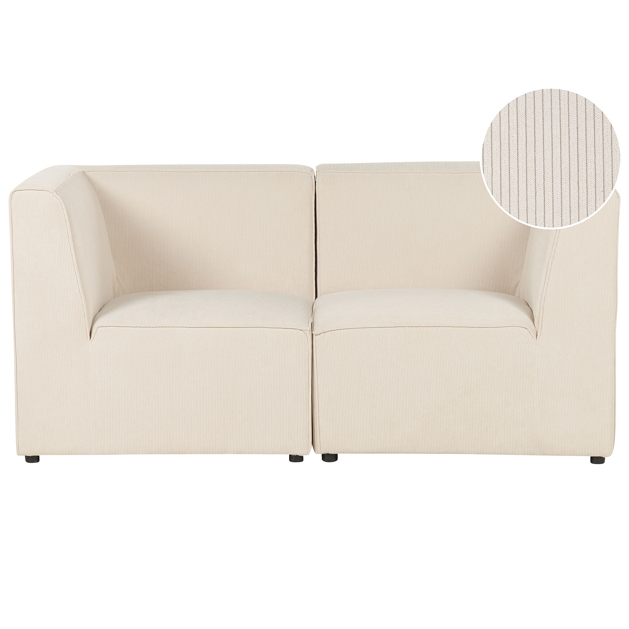 Modulsoffa 2-sits LEMVIG Manchester Ljusbeige
