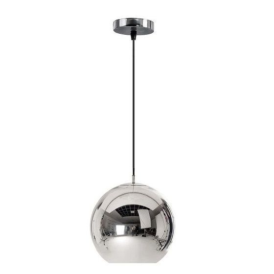 TOOLIGHT hängande taklampa LE 03-1 20CM Krom 20x20x90cm
