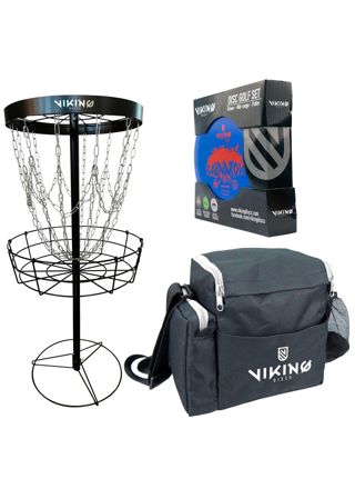 Viking Discs Discover frisbeegolfkorg-set