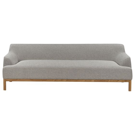 Soffa 3-sits SOSJO Ljusgrå