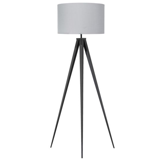 Golvlampa STILETTO Metall Grå