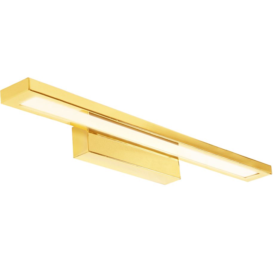 TOOLIGHT vägglampa LED APP838-1W FLAT 80CM Guld 8x80x4,5cm