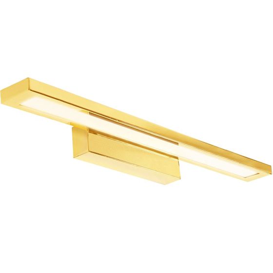 TOOLIGHT vägglampa LED APP838-1W FLAT 80CM Guld 8x80x4,5cm