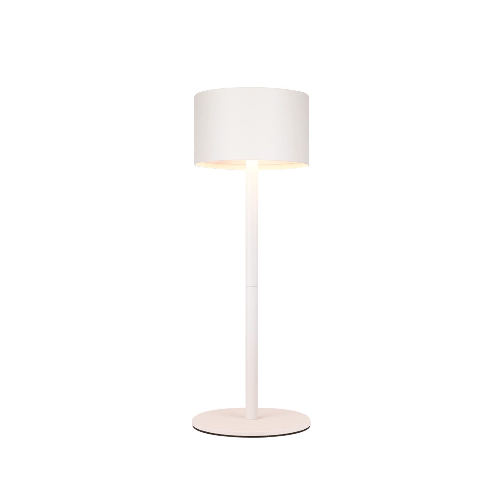 NETTLIFE Trådlös LED-bordslampa, 2 st: Dimbar pekskärm, 3 färgtemperaturer, Höjdjusterbar, USB
