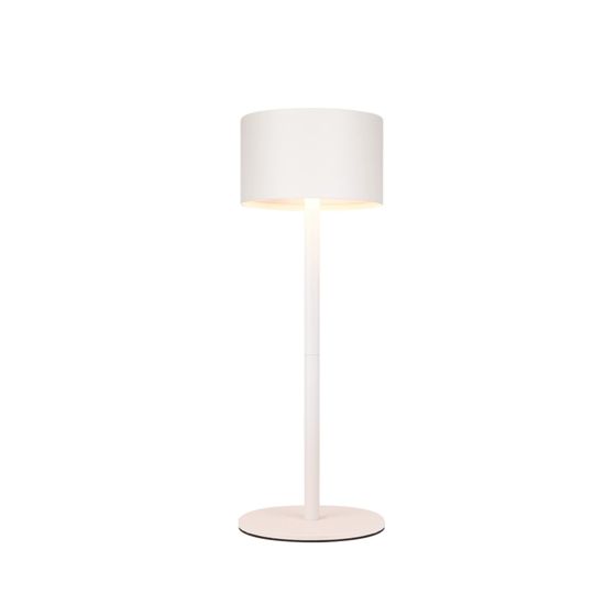 NETTLIFE Trådlös LED-bordslampa, 2 st: Dimbar pekskärm, 3 färgtemperaturer, Höjdjusterbar, USB