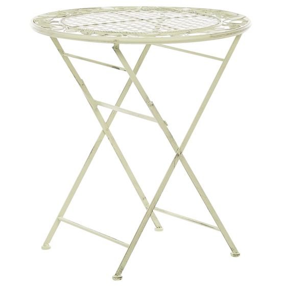 Bistrobord BIVIO 70 cm 70 cm Metall Ljusgrön