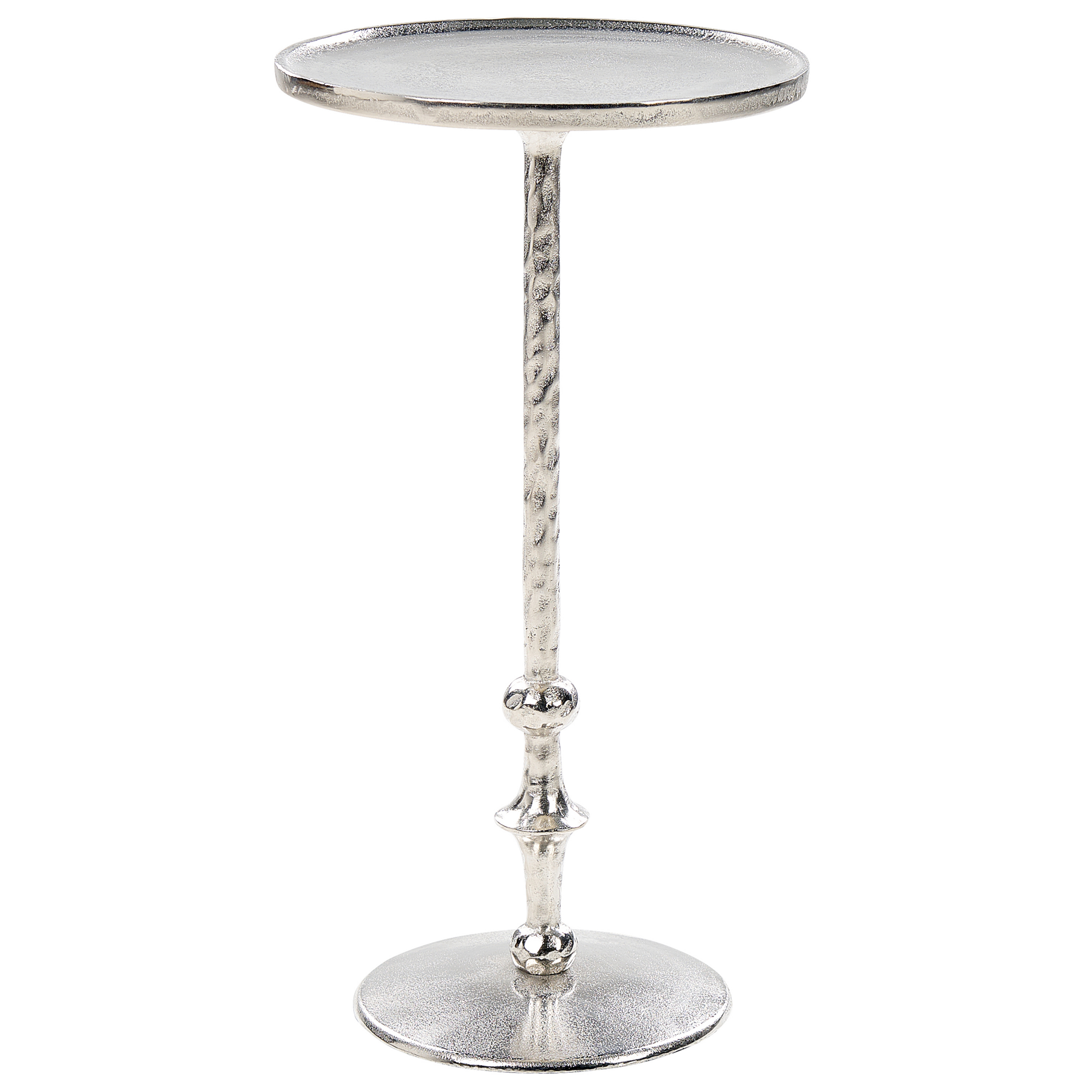 Sidobord MEDA Metall Silver