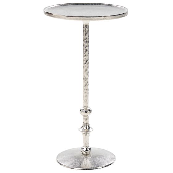 Sidobord MEDA Metall Silver