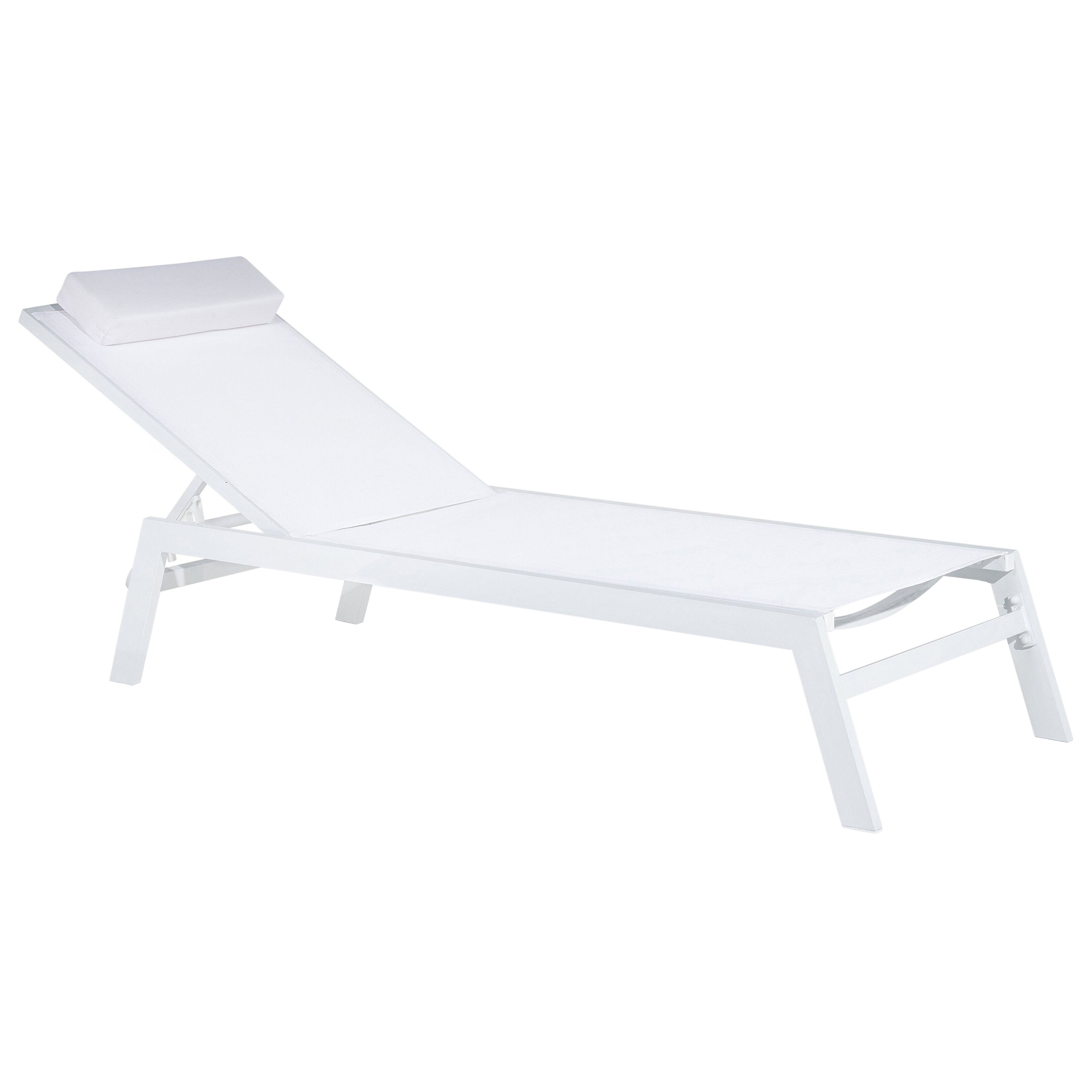 Solstol CATANIA Metall Vit