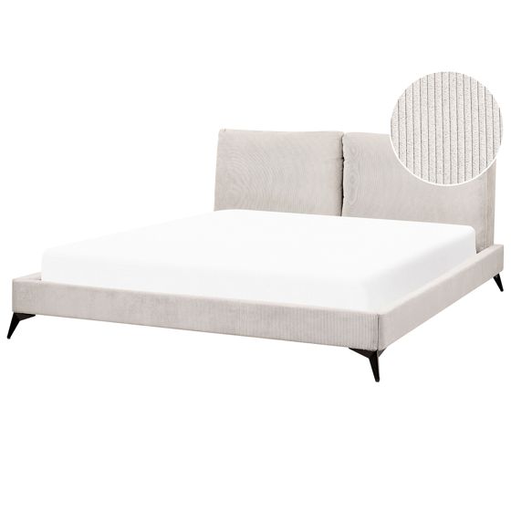 Säng med lamellram Manchester MELLE 180 x 200 cm Ljusbeige