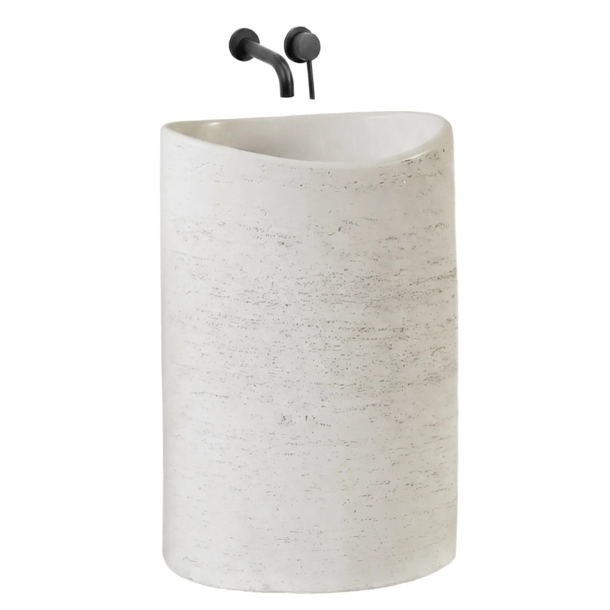 REA Fristående Tvättställ Merlo Beige, 34x55x85,5cm