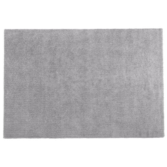 Matta med lång lugg DEMRE Ljusgrå 140 x 200 cm