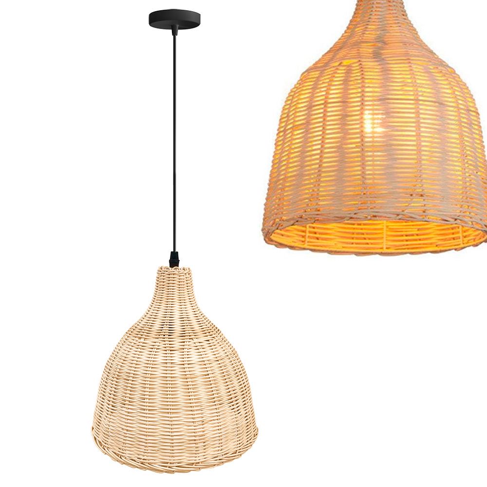 TOOLIGHT hängande taklampa APP1645-1CP BOHO Beige 26x26x26cm