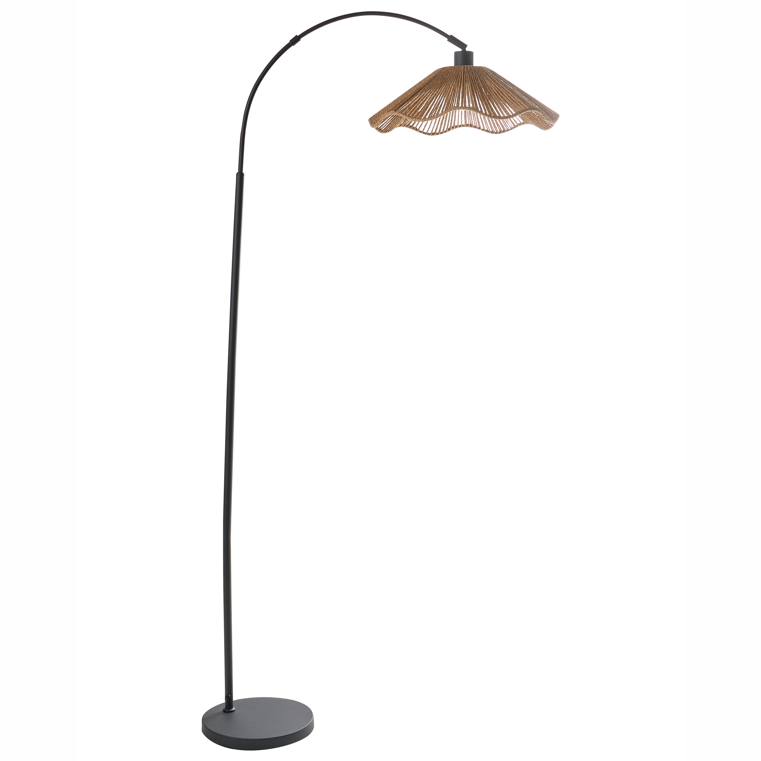 Golvlampa MIGORI Papper Naturlig
