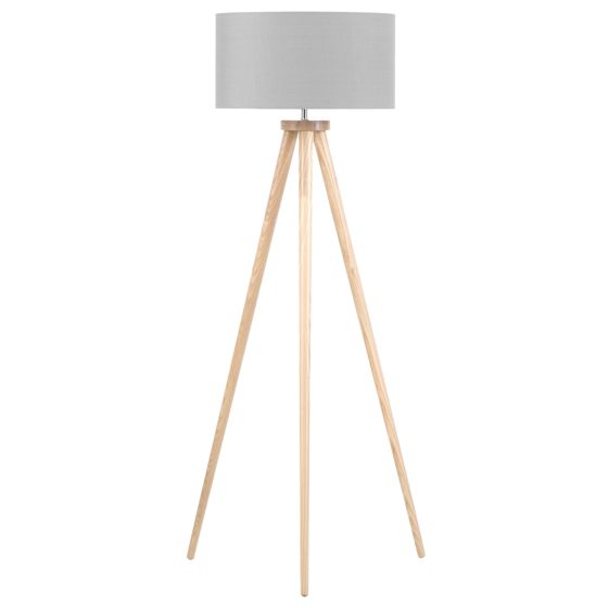 Golvlampa NITRA Ek Grå