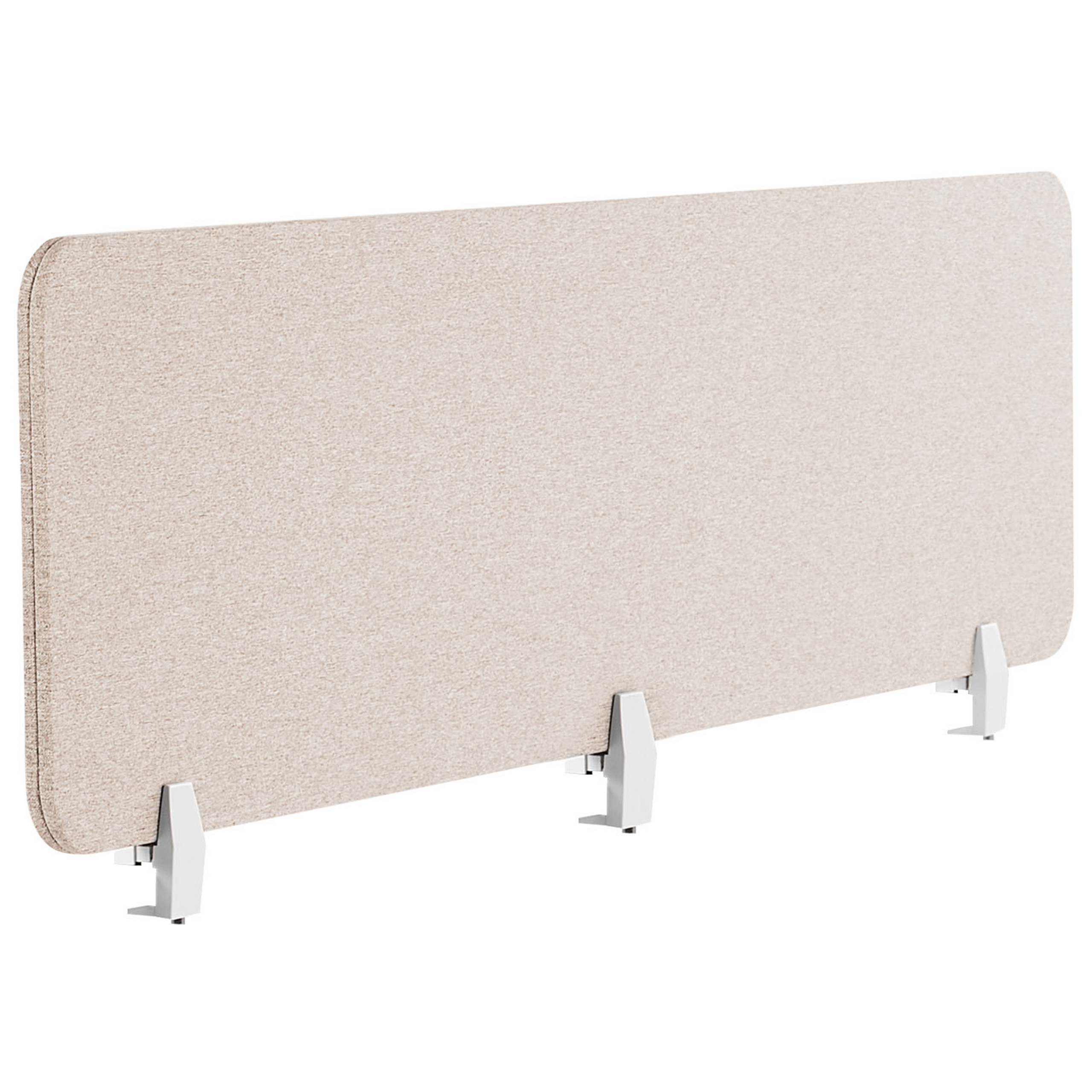 Skiljevägg för skrivbord WALLY 180 x 40 cm Beige