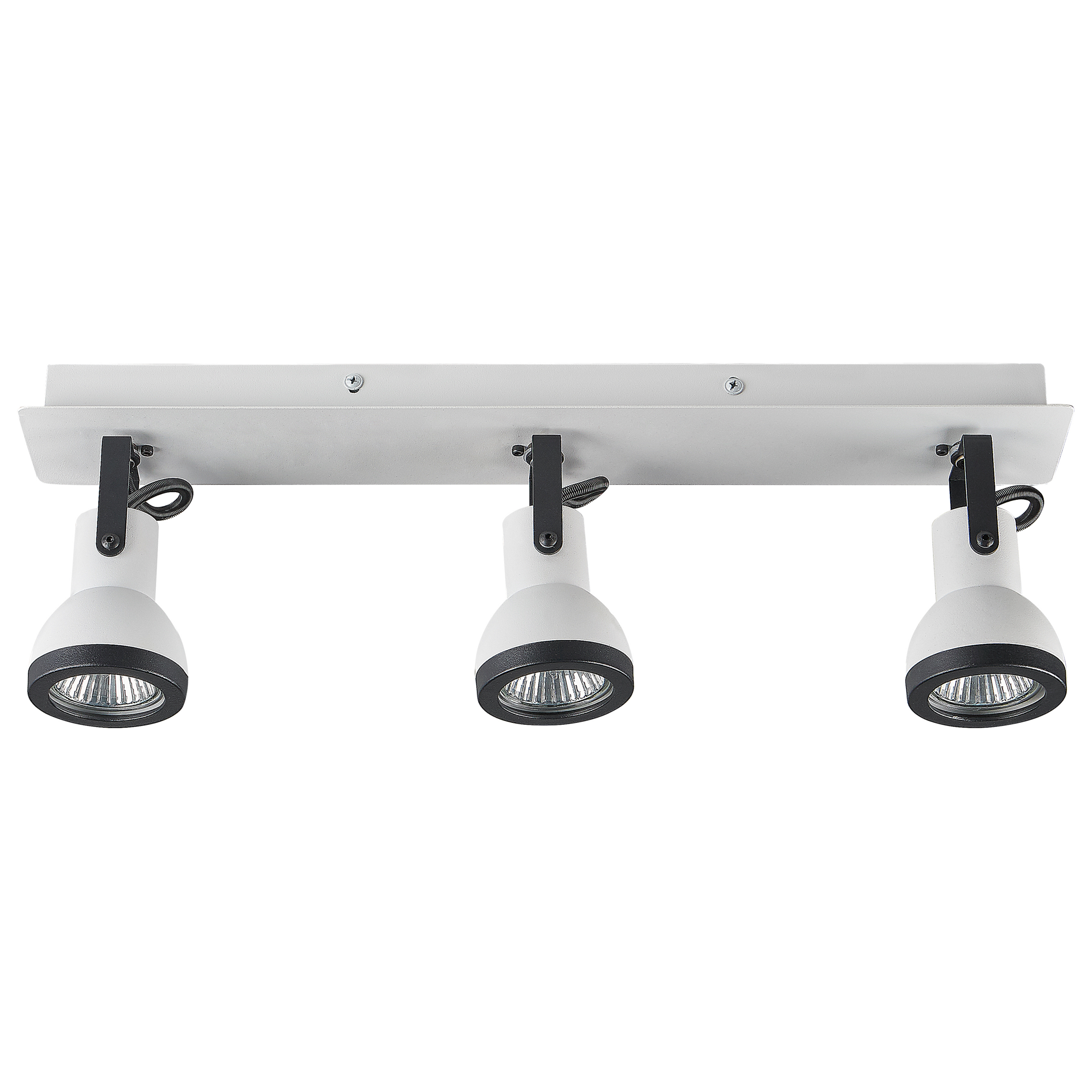 Spotlight med 3 lampor BARO Justerbar Metall Vit