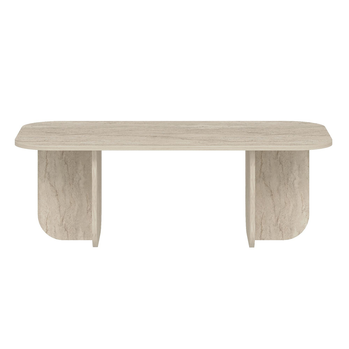 Norda Design Modernt soffbord, 120 x 60 x 41,4 cm | 100 % melaminbelagt, 18 mm tjock | Elegant design