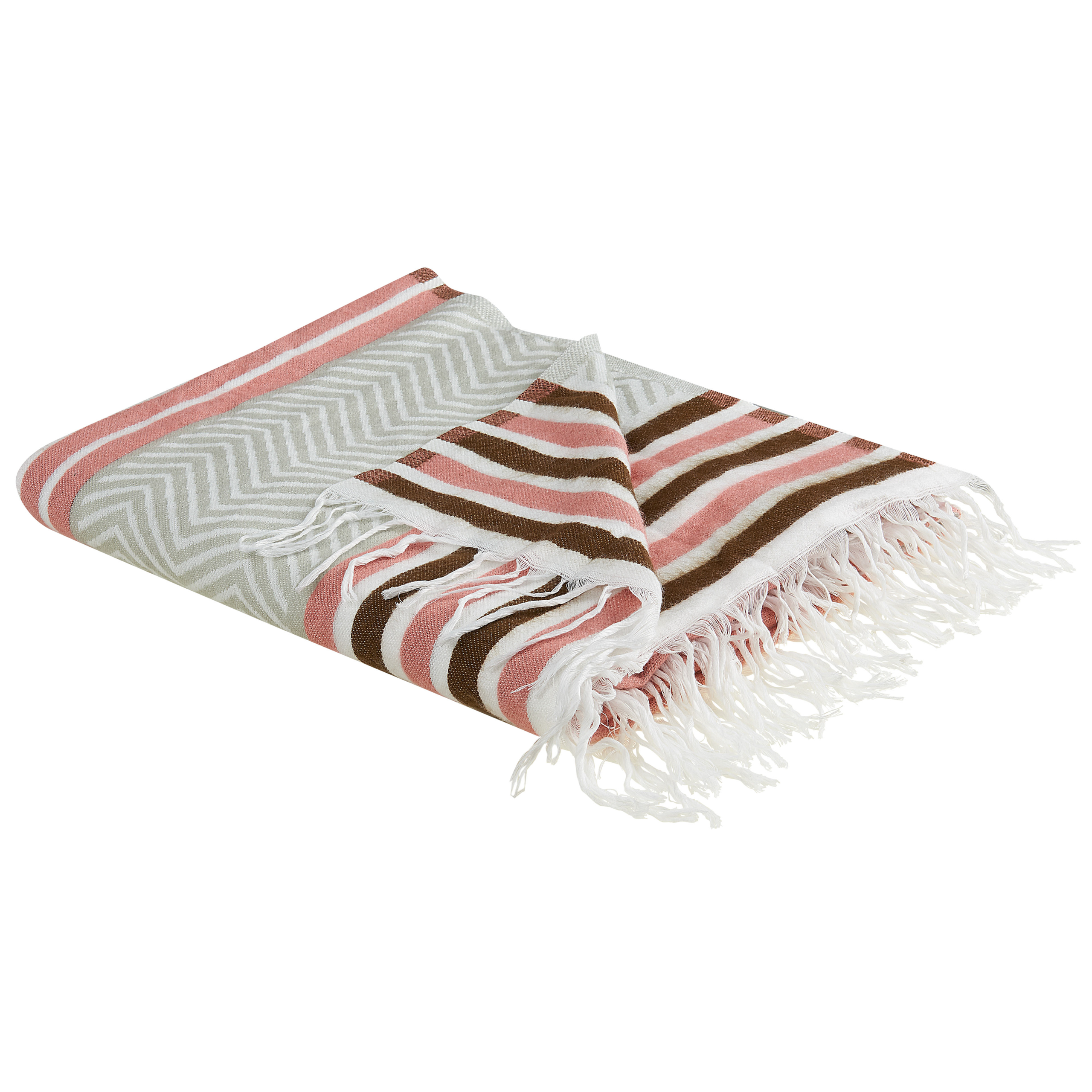 Pläd MAGAR 130 x 170 cm Beige