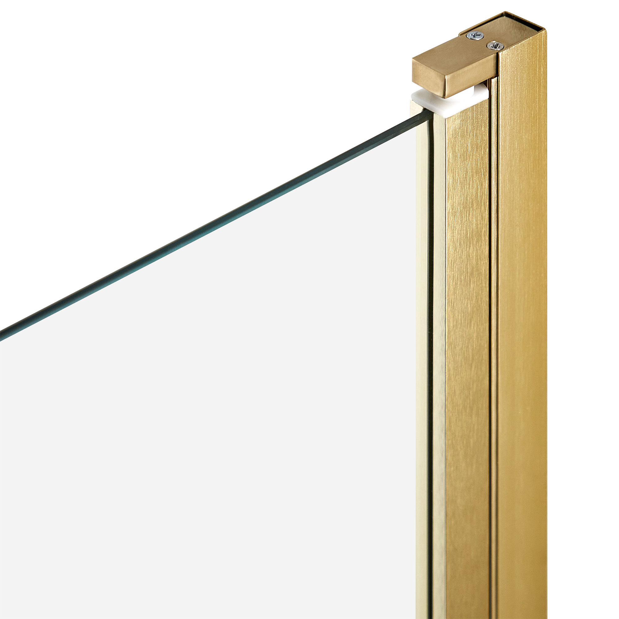 Badkarsskärm LAPAN 1400 x 700 mm Guld