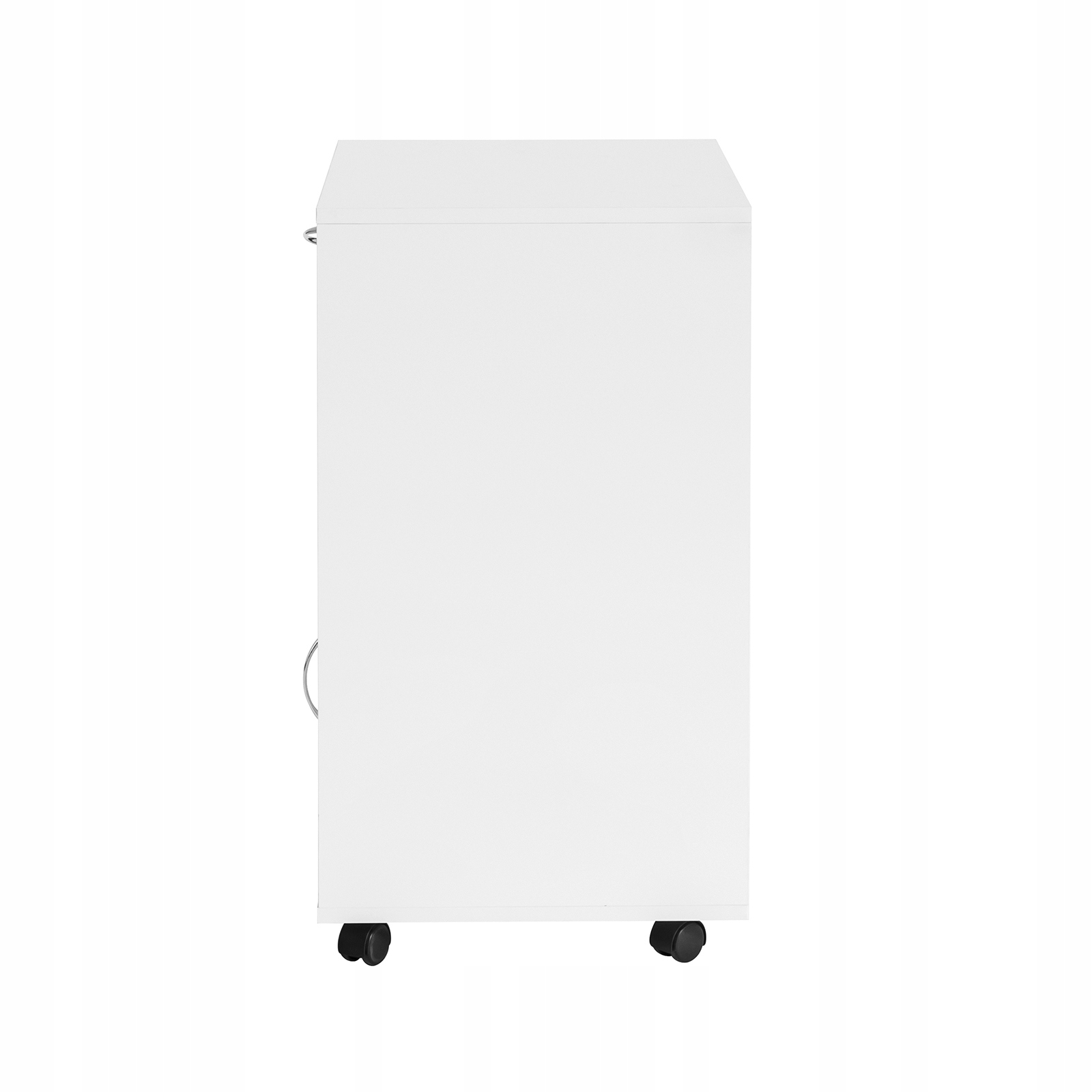 SoBuy Soffbord, Förvaringsbord, Avlastningsbord, Rullbord, FBT106-W
