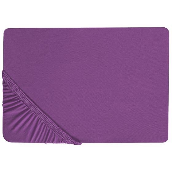 Dra-på-lakan JANBU 160 x 200 cm Bomull Lila