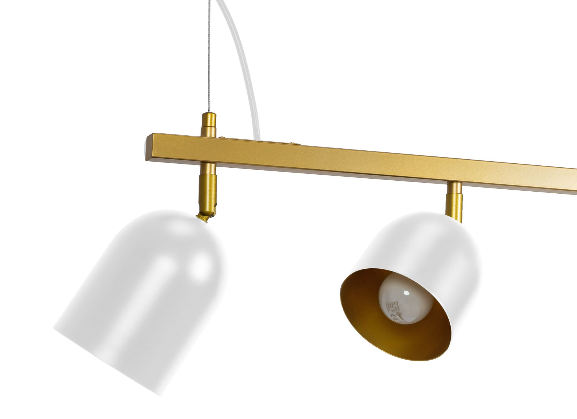 TOOLIGHT hängande taklampa APP1030-4CP Vit 74x10x20cm