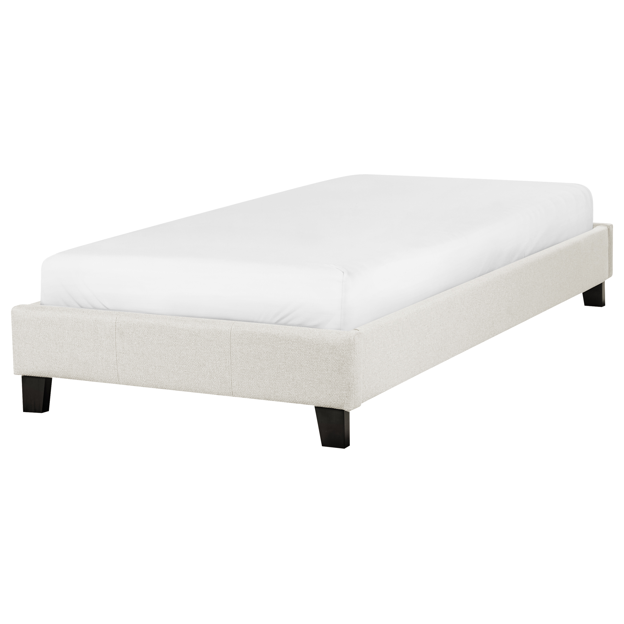 Säng utan huvudgavel ROANNE 90 x 200 cm Off-White