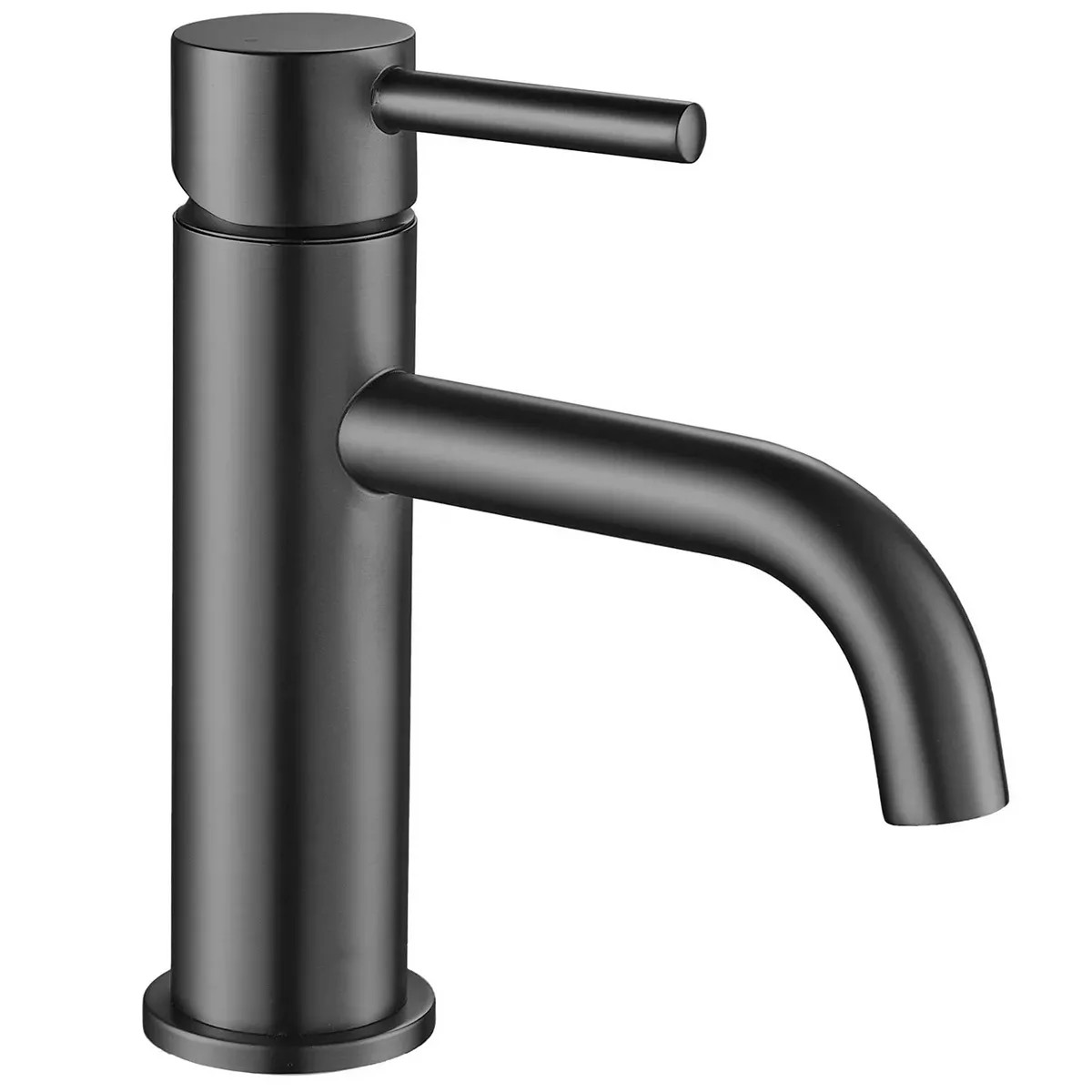 REA Tvättställsblandare Lungo Låg Titan, 15x5x16,5cm