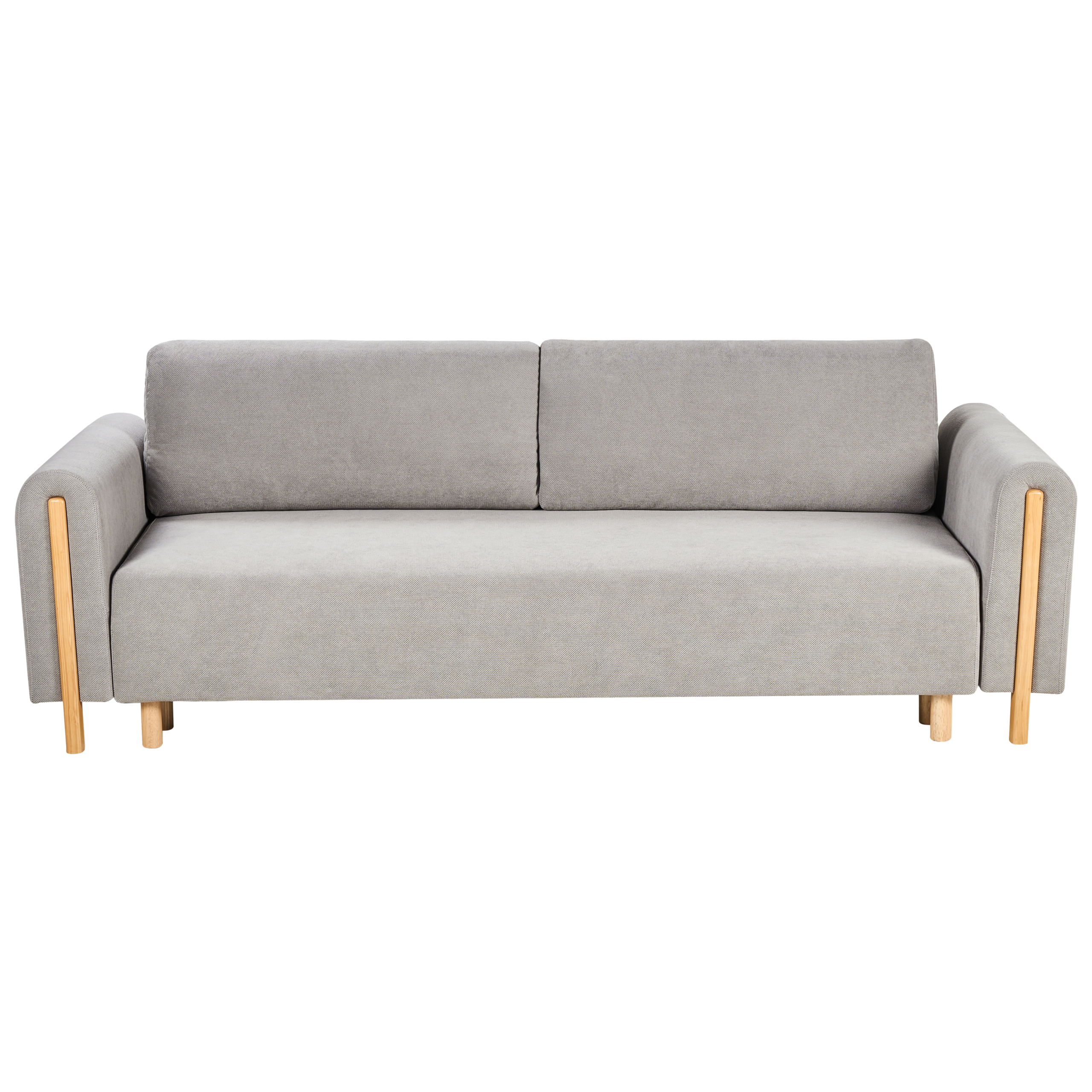 Bäddsoffa 3-sits KVAM med förvaring Grå