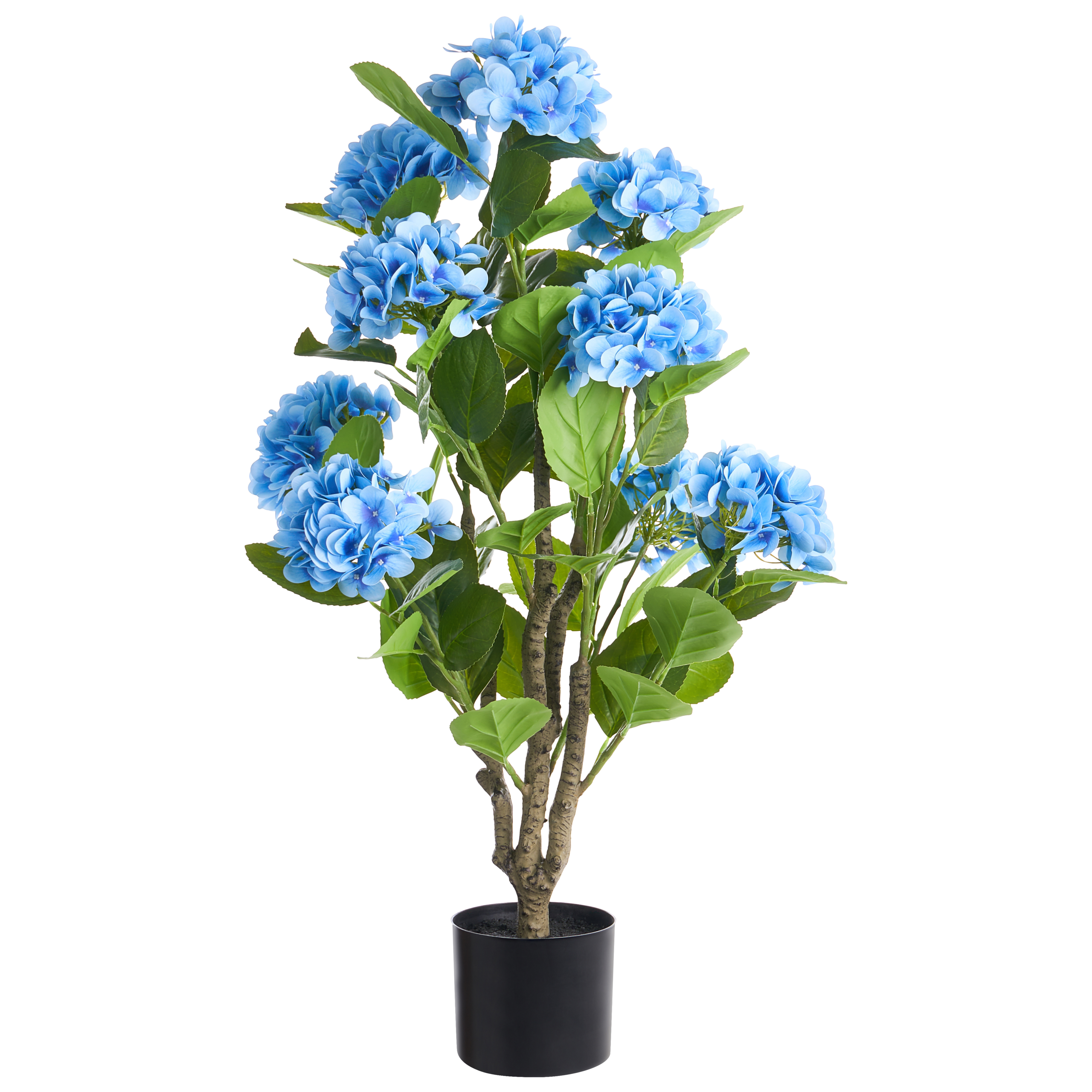 Konstgjord växt HORTENSIUM 90 cm Blå
