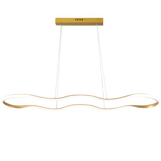 TOOLIGHT hängande taklampa LHJ027-CP Guld 120x20x15cm
