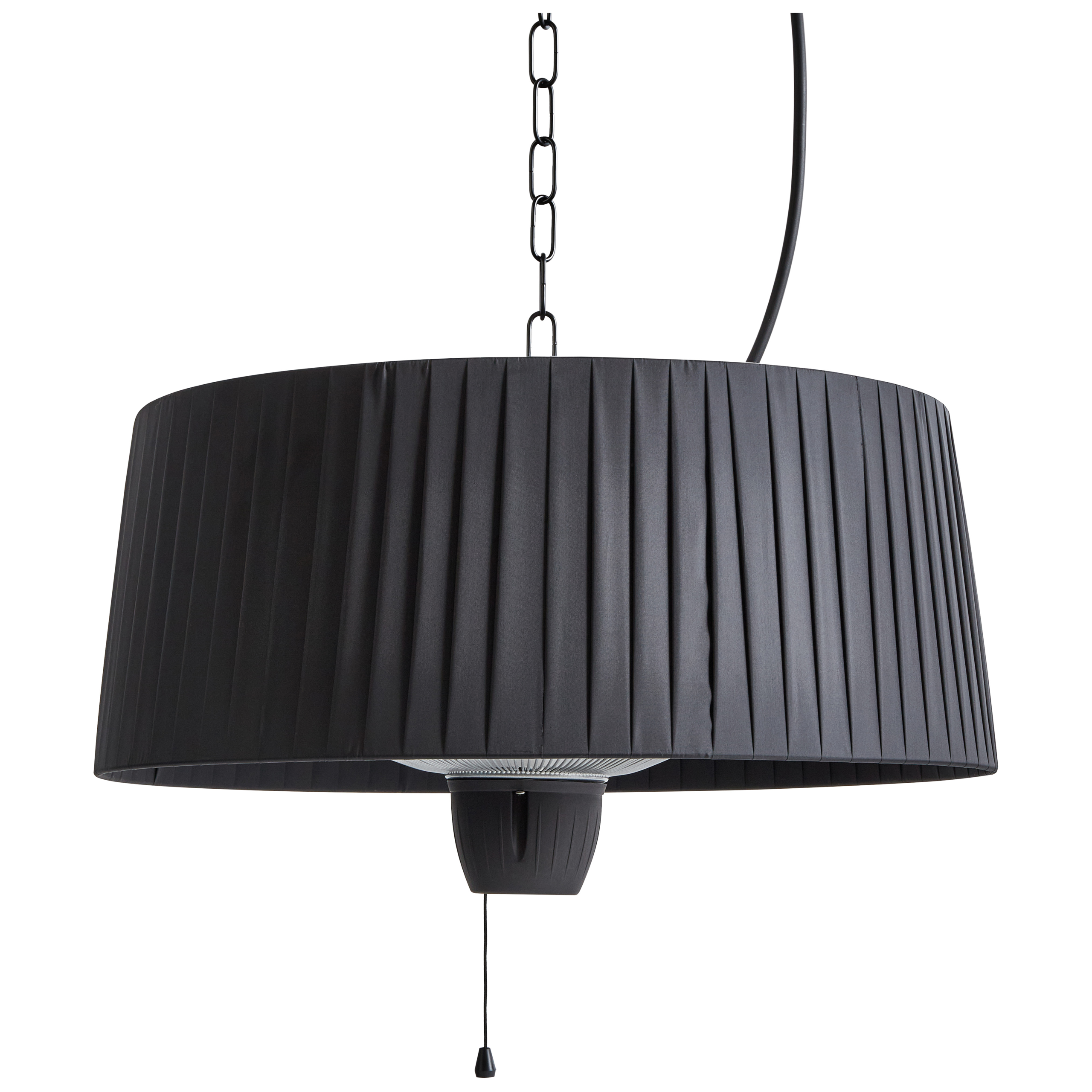 Upphängd infraröd terrassvärmare ASCEA 1 500 W Svart