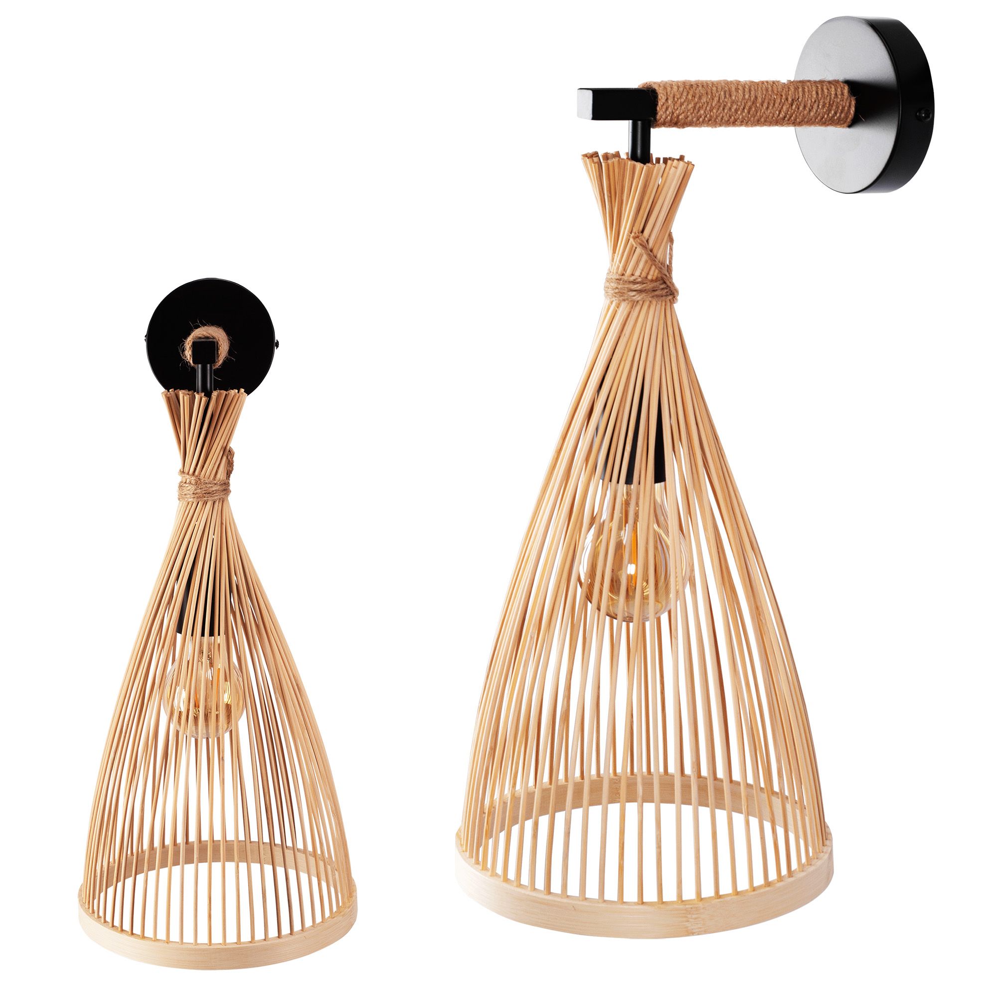 TOOLIGHT vägglampa APP1340-1W Beige 28x41,5x40,5cm