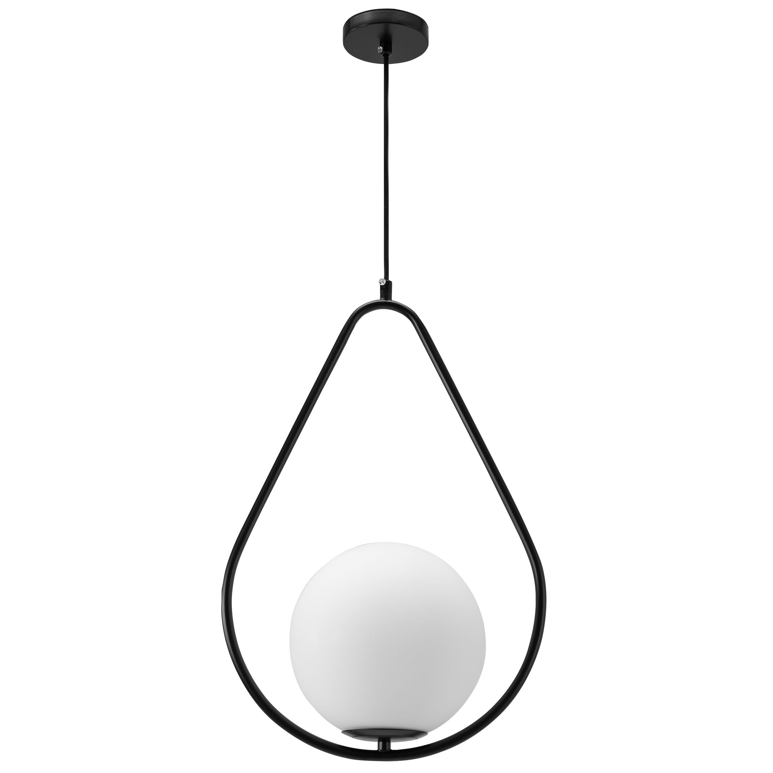 TOOLIGHT hängande taklampa APP938-1CP Svart 47x34x61cm