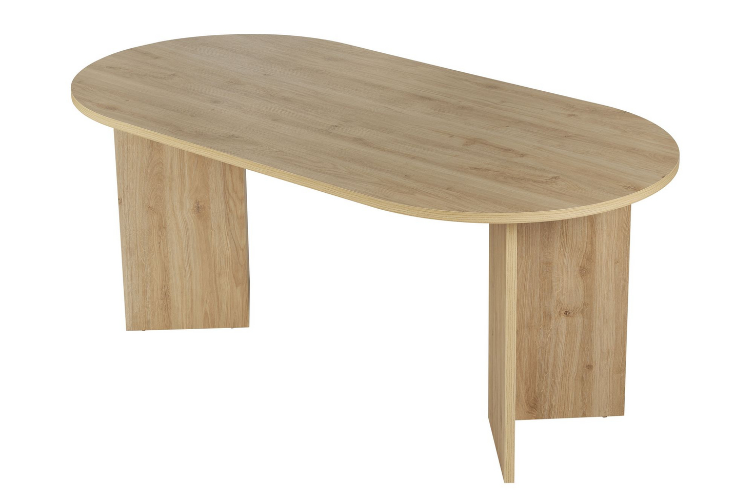 Norda Design Modernt matbord, 180 x 90 x 75 cm | 100% melaminbelagd, 25 mm tjock | Stilrent och hållbart