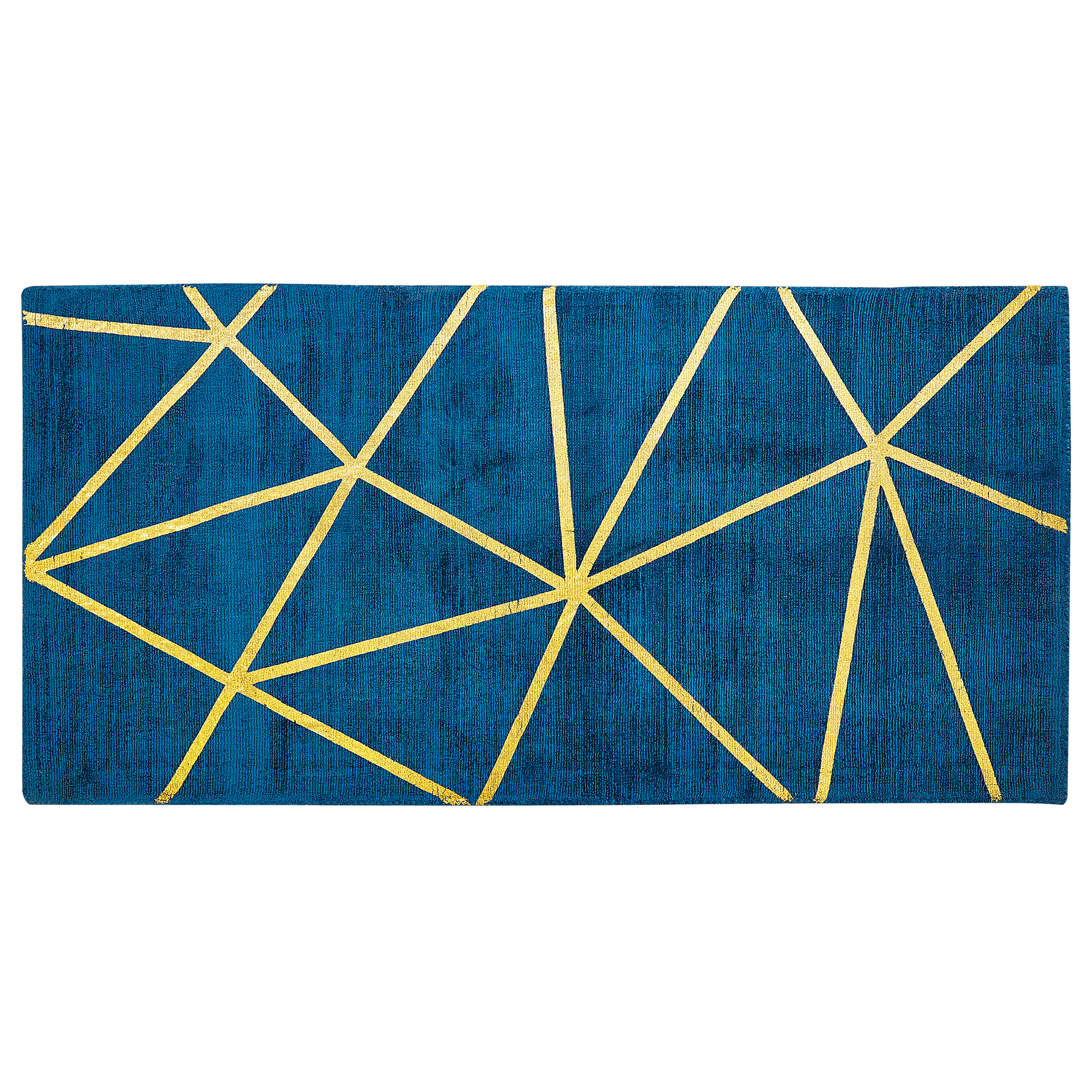 Matta HAVZA Blå 80 x 150 cm Viskos