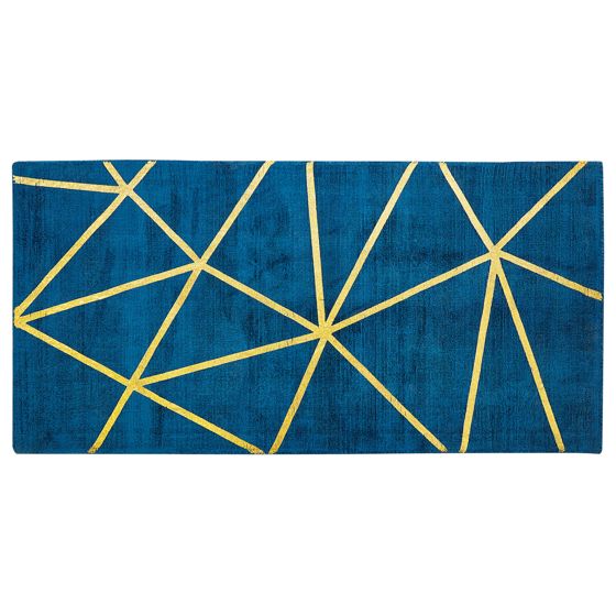 Matta HAVZA Blå 80 x 150 cm Viskos