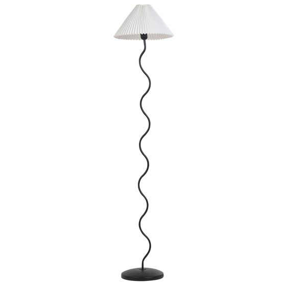 Golvlampa JIKAWO Metall Svart