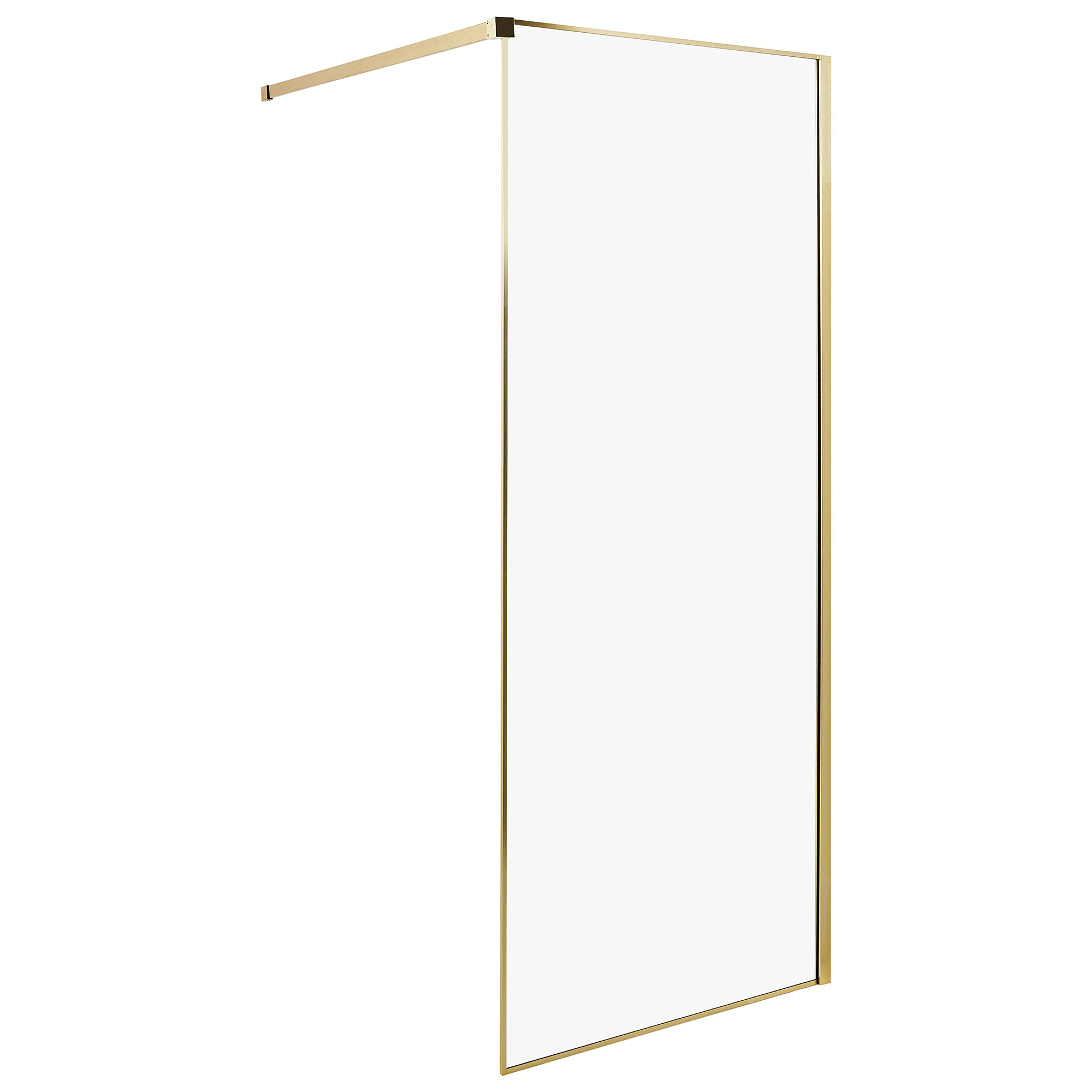 Duschskärm WASPAM 800 x 1900 mm Guld