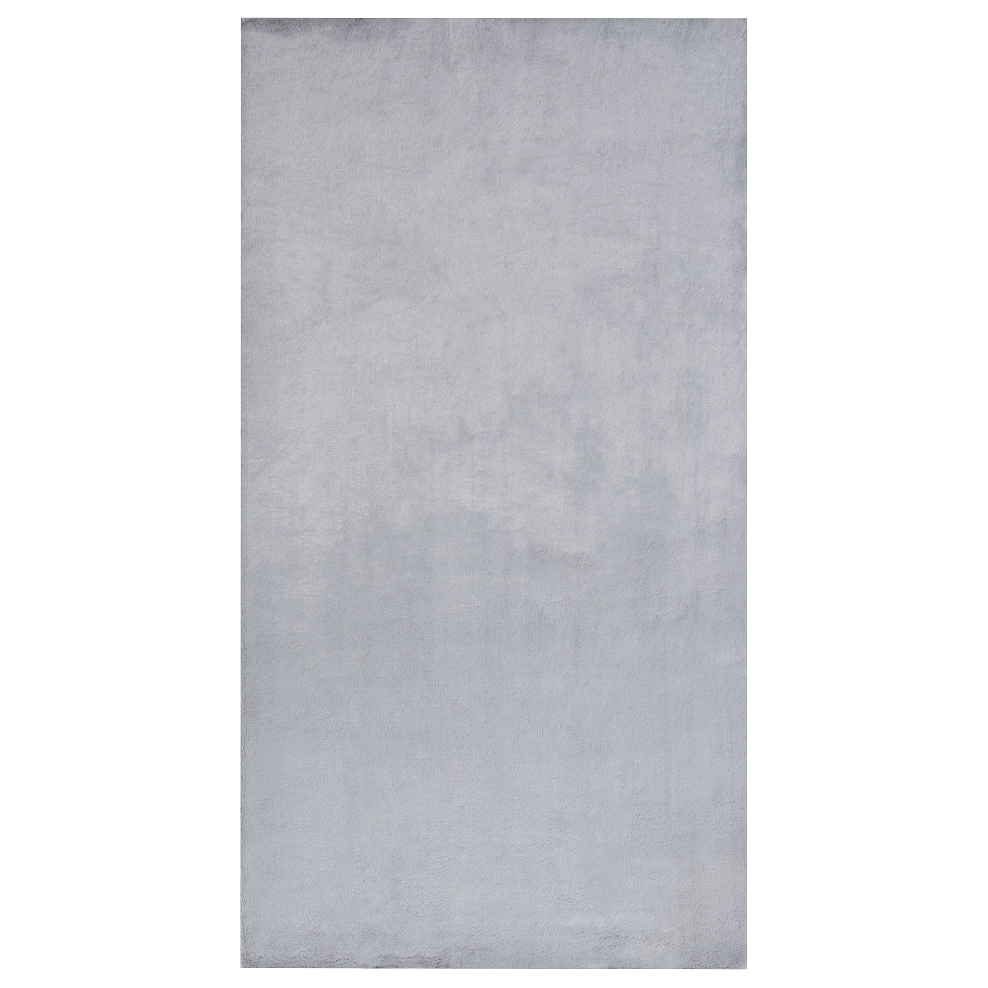 Fuskpälsmatta MIRPUR Grå 80 x 150 cm