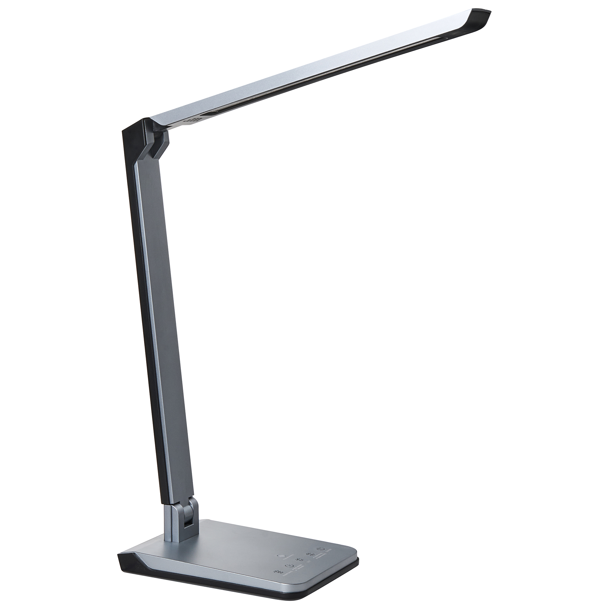 LED-skrivbordslampa PICTOR med dimmer Mörkgrå