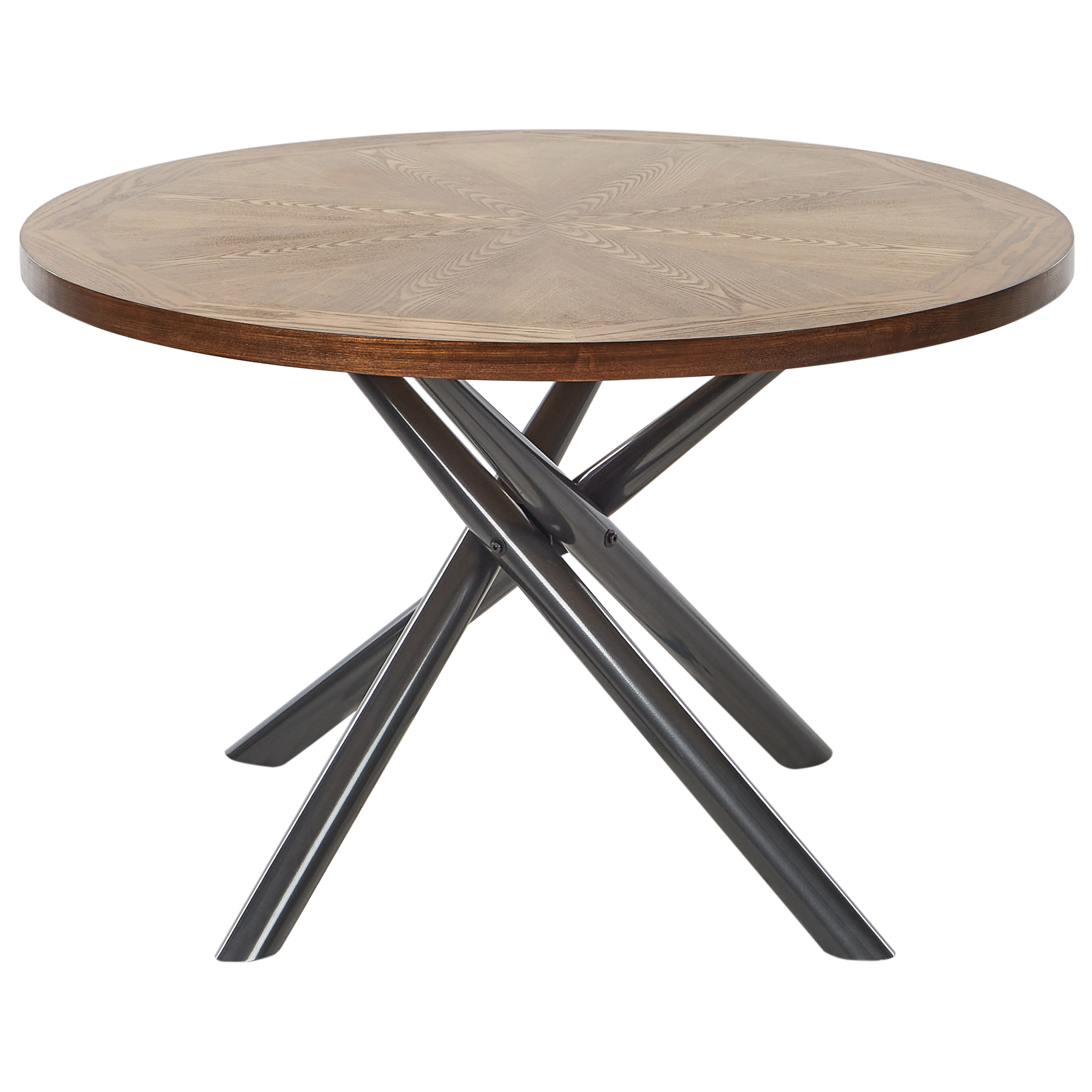 Matbord LORENZO Brun askfanér 120 cm 120 cm