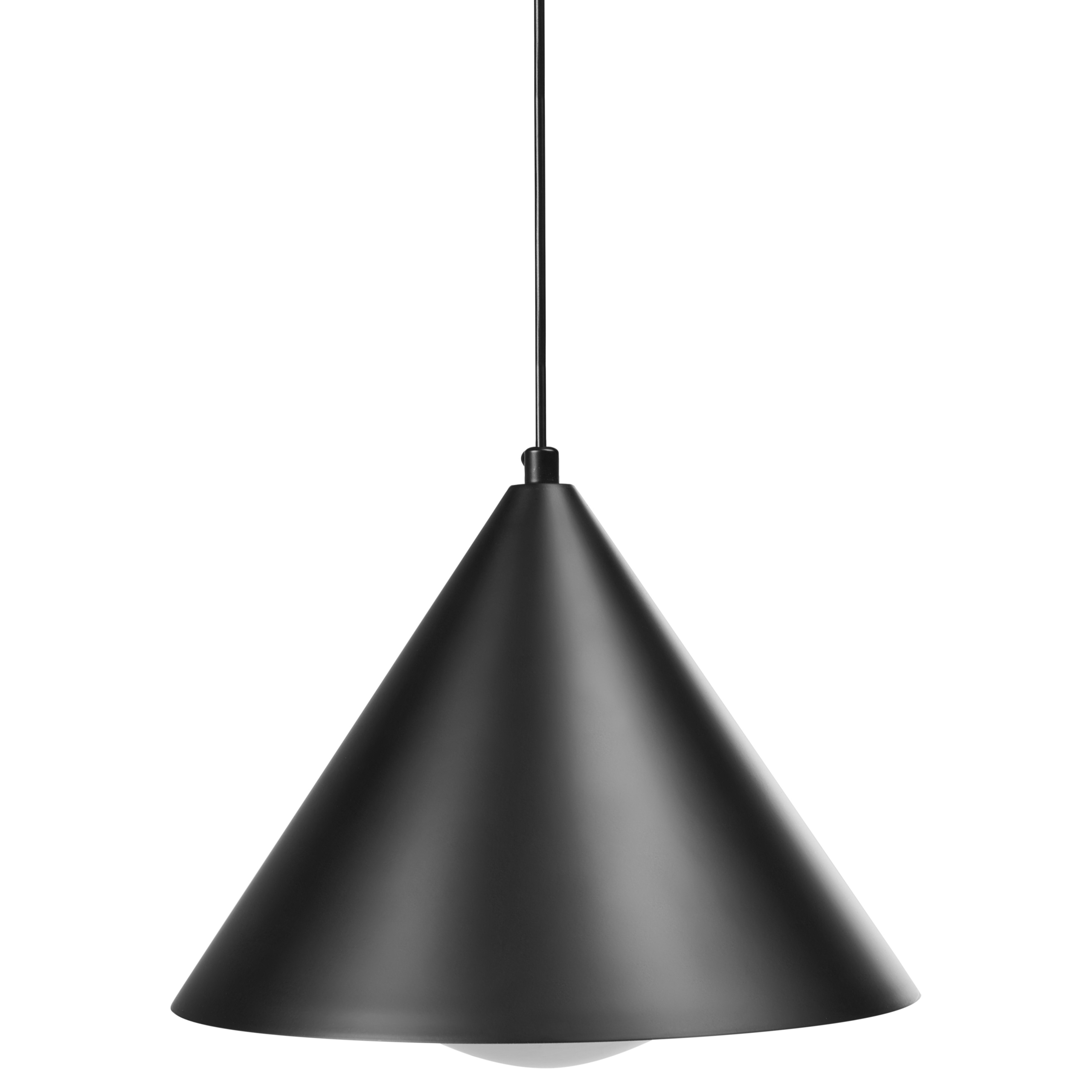 Pendellampa LEYRE Metall Svart